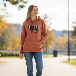 Ariat Women's Rust Sweatshirt NWT XL